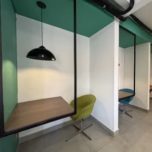 Salas de estudio inside