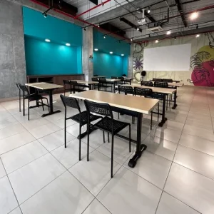 Salas de estudio inside